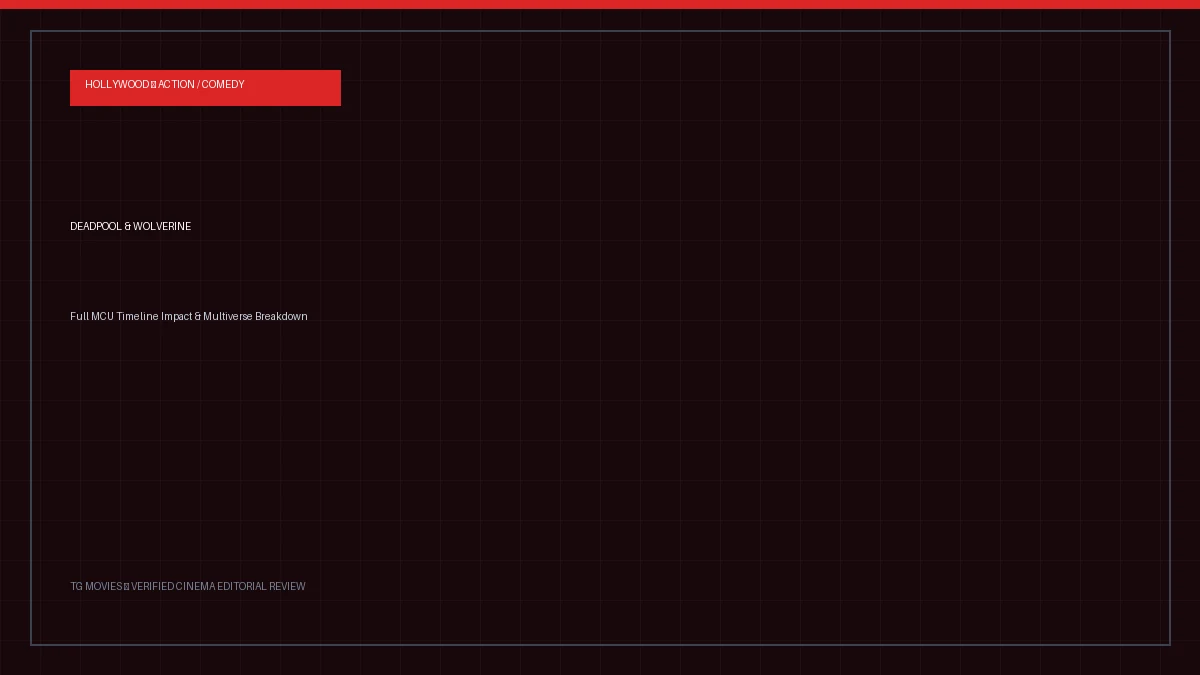 Deadpool and Wolverine movie review banner featuring the red and yellow suited superhero duo in combat